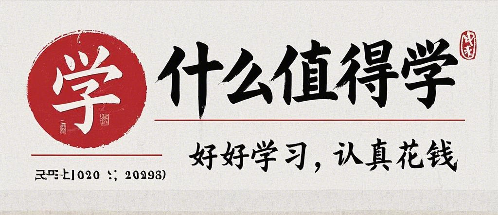 什么值得学